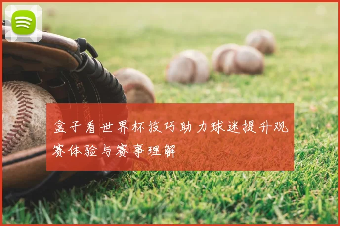 盒子看世界杯技巧助力球迷提升观赛体验与赛事理解