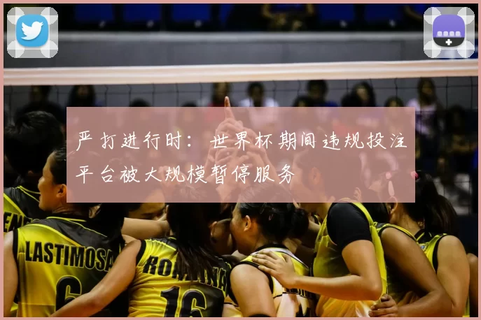严打进行时：世界杯期间违规投注平台被大规模暂停服务