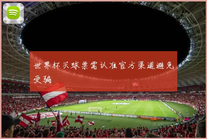 世界杯买球票需认准官方渠道避免受骗