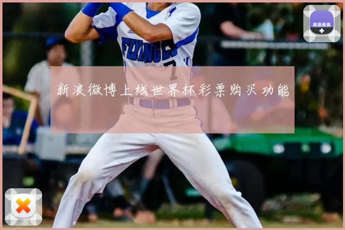 新浪微博上线世界杯彩票购买功能
