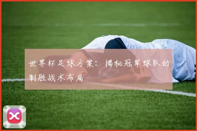 世界杯足球方案：揭秘冠军球队的制胜战术布局